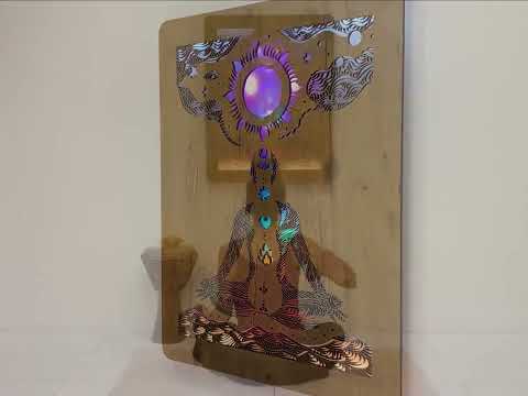 Li-Go 4421/A/4 - Chakra Light image 70x90cm