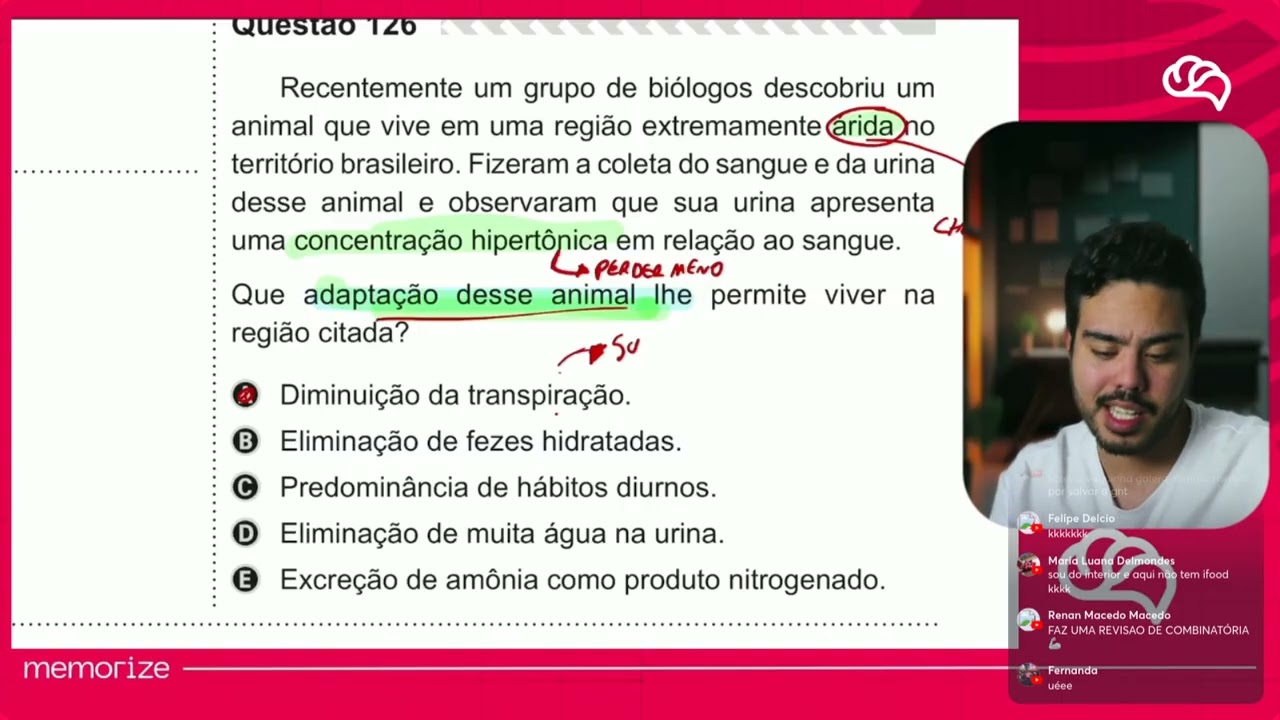 Resolução em Vídeo — Questão 126 ENEM 2019 PPL