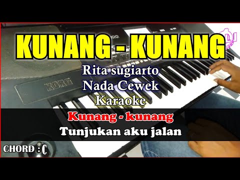 KUNANG KUNANG Karaoke Rita Sugiarto | Cover Korg Pa300 Nada Cowok