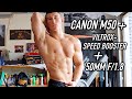 HOW THE Canon M50 w/ Viltrox-Speed Booster & 50mm ACTUALLY LOOKS