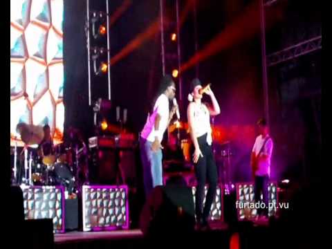 Nelly Furtado | Mysterious and Promiscuous Girl (feat Saukrates) [Live Delta Tejo Lisboa 2011]