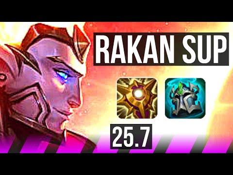 RAKAN & Smolder vs TAHM KENCH & Ezreal (SUP) | 2/2/20 | KR Master | 25.7