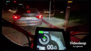 Himiway ebike night ride 33.3m