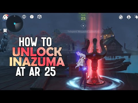 How to Unlock Inazuma at Low AR using Bug | Genshin Impact