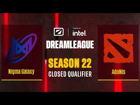 Dota2 - Nigma Galaxy vs AdoNis - Game 2 - DreamLeague Season 22 - CQ - MENA
