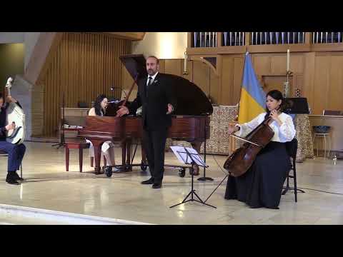 "Пiсня про рушник" by Platon Maiboroda.  Anton Belov, Wenwen Du, Christie Chen, Valentyn Lysenko