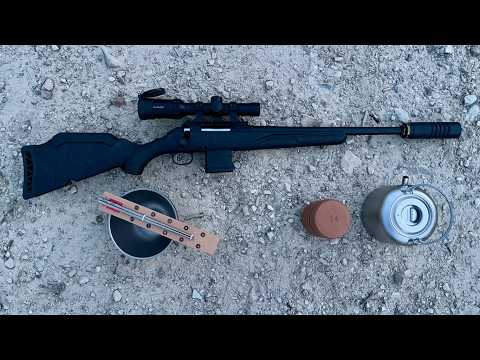TacFire Linear Comp and SilencerCo ASR Blast Shield on BG Defense .223 Pistol