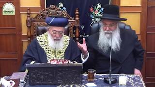 הספדים על מרן הרב עובדיה זצוק"ל מהראשל"צ הרה"ג ש.מ עמאר, הרה"ג בניהו שמואלי, הרה"ג דוד יוסף, שליט"א.