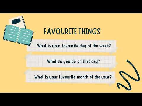 Beginners favourite things