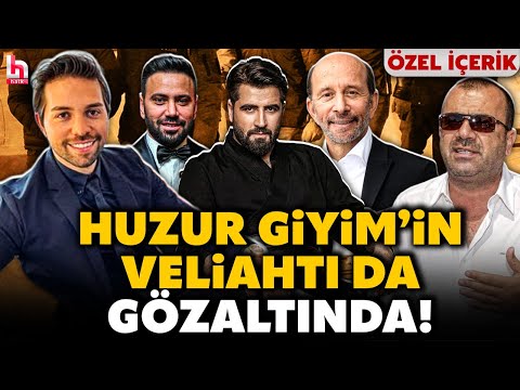 Hürriyet Gazetesi yazarı ve ilaç şirketi Abdi İbrahim ile Huzur Giyim'in veliahtları da gözaltında!