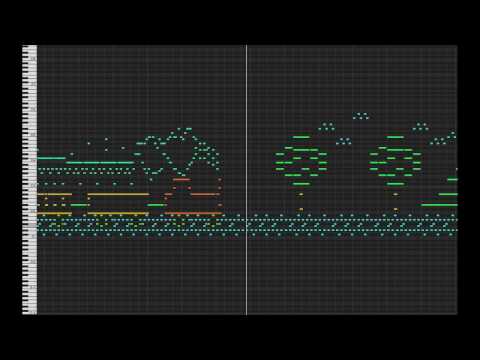 MIDI Drawing no. #6 - Railway tracks