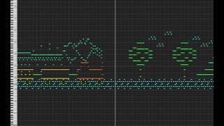 MIDI Drawing no. #6 - Railway tracks