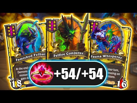 The RAREST MENAGERIE Strategy You’ll Ever See | Hearthstone Battlegrounds