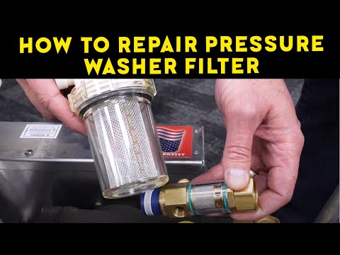 Pressure Washer Filter Maintenance: How To Identify a Damaged Pressure Washer Filter