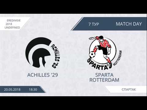 AFL18. Netherlands. Eredivisie. Day 7. Achilles29 - Sparta Rotterdam