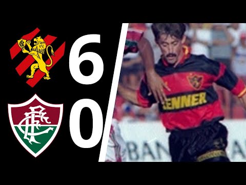 Sport 6 x 0 Fluminense - Campeonato Brasileiro 1996