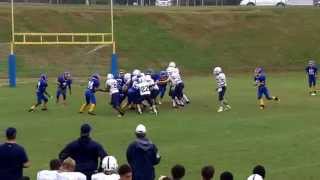 preview picture of video 'Daniels Middle School vs North Garner Middle School Football 2013'