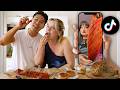I M Feeding My Fitness Coach Boyfriend Nasty Viral TikTok Foods