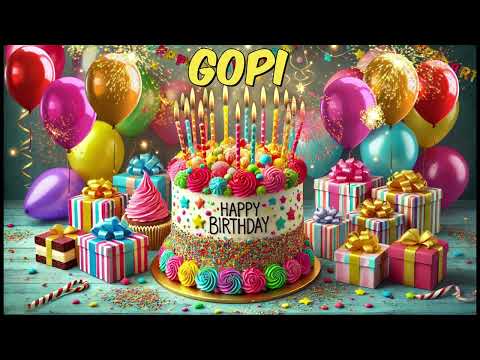 GOPI Happy Birthday Song - Happy Birthday to You