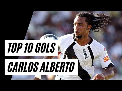 Top 10: Gols de CARLOS ALBERTO - Os MELHORES GOLS da carreira de CARLOS ALBERTO