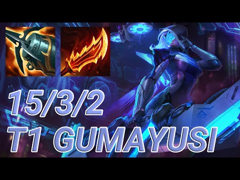T1 Gumayusi Ashe ADC VS Swain | KR GrandMaster Patch 13.13