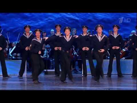 Russian Sailor Dance - Yablochko / Яблочко. Igor Moiseev's Ensemble (21.12.2016)