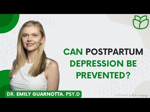 Can Postpartum Depression be Prevented?