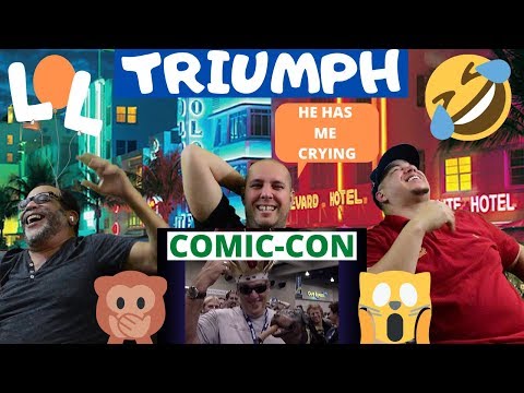 TRY NOT TO LAUGH // Triumph At San Diego Comic-Con® 2008 -  Late Night With Conan O'Brien | REACTION
