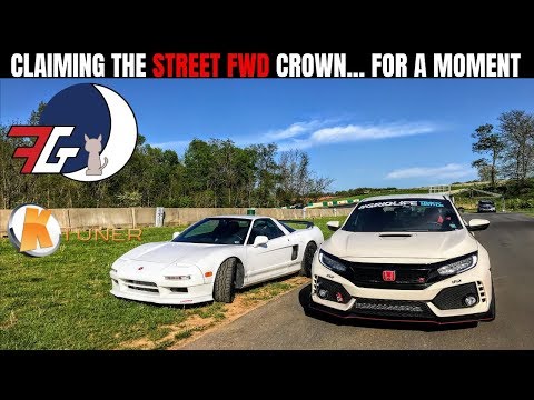 Civic Type R (FK8) Street FWD King! (For a moment) | #GridLife Shenandoah Track Battle 2