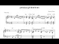 Benny Green “Pittsburgh Brethren” Piano Transcription