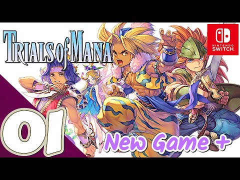 Trials of Mana [Switch] - Gameplay Walkthrough [New Game +] Part 1 - No Commentary
