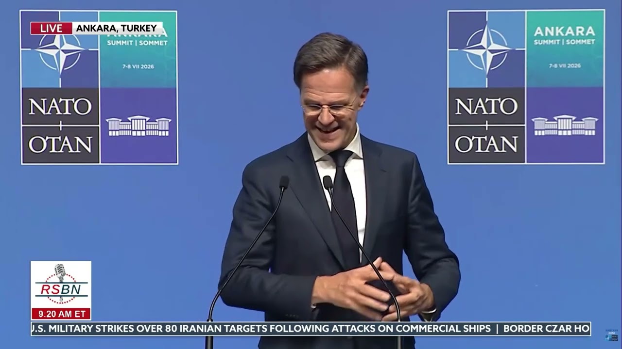 WATCH: NATO Sec. General Rutte Recaps the Successful NATO Leaders Summit - 07/08/26