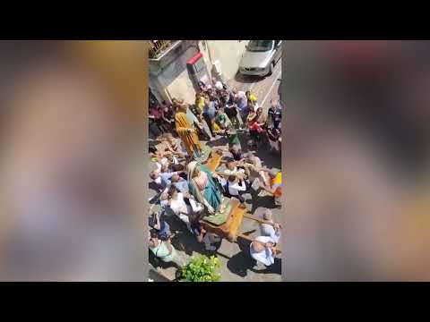 INCIDENTE CUNFRUNTA A PAZZANO