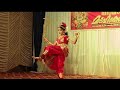 karinkali dance performance by Avani Vijesh.