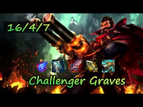 Graves Vs Kayn JUNGLE ( NA CHALLENGER PLAYER ) GAMEPLAY - THE CARRY
