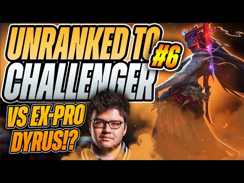 UNRANKED TO CHALLENGER EP: #6 ~ SHOWING EX-PRO DYRUS HOW *I* COULD HAVE GONE PRO - League of Legends