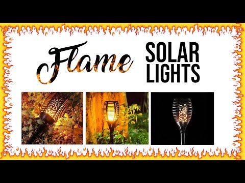 Solar Flame Light 12 LED