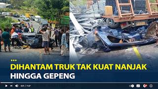 Download lagu Kronologi Liburan Satu Keluarga Berujung Duka, Mobil Dihantam Truk Tak Kuat Nanjak, 3 Orang Tewas di mp3