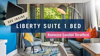 Liberty Suite 1 Bed | Apartment Tour | Roomzzz Aparthotels London Stratford