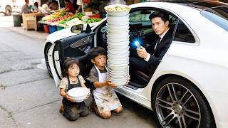 乞丐小兄妹每天賣800碗餛飩為母親治病，殊不知他們是走丟的首富繼承人，重回豪門人生逆轉！#短劇 #逆襲 #萌娃 #親情