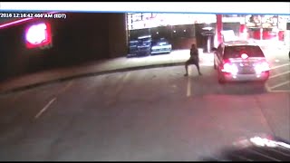 Police: Surveillance catches shots fired at Lawrenceville gas station