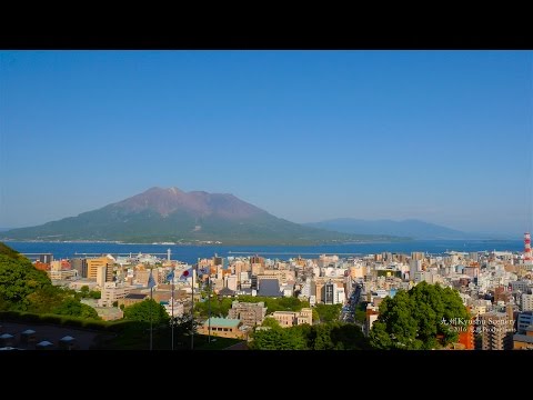 4K 鹿児島市 Kagoshima, Kyushu JAPAN