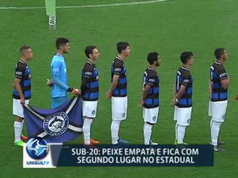 Sub-20: Peixe empata e é vice-campeão do Catarinense