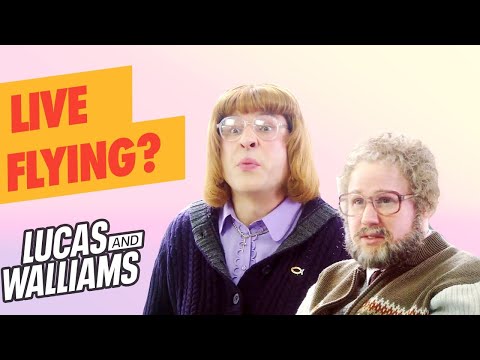 LIVE!! 🔴 People of Flylo! | Come Fly With Me | Lucas and Walliams