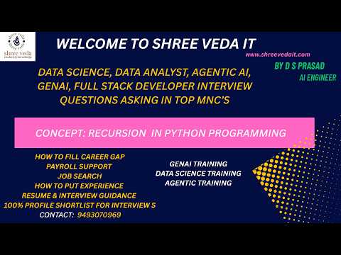 Recursion Recursion Pythonprogramming Genai Datascience Machinelearning Agenticai