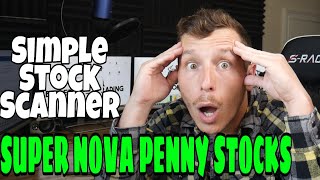Best Super Nova Penny Stock Scanner  FINVIZ 2020