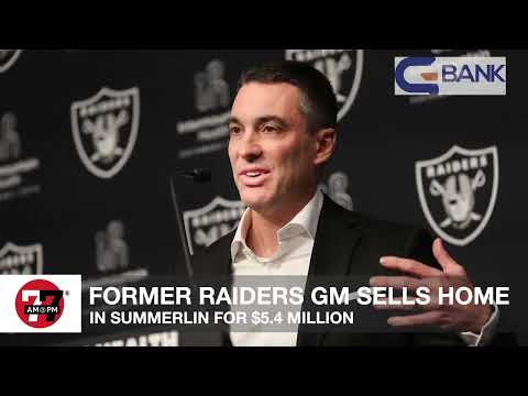 Former Raiders GM sells Summerlin house for $5.4M