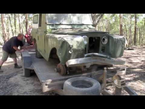 1962 Land Rover found in the bush -  Restoration & Electric conversion project car!
