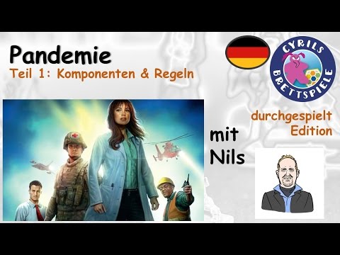 Cyrils Brettspiele - Pandemie Brettspiel (S16E01) - Komponenten & Regeln