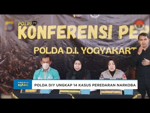 PENGUNGKAPAN TINDAK PIDANA NARKOBA SEPANJANG AGUSTUS 2024 DI WILKUM POLDA DIY